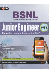 BSNL Junior Engineer Online Recruitment Examnination 2016